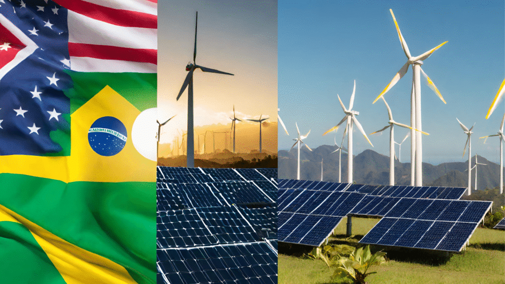 Energías Renovables en Brasil y Estados Unidos
